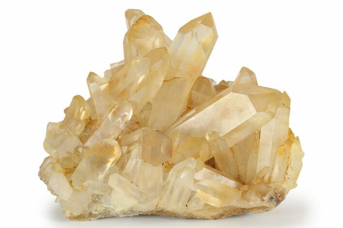 Tangerine Quartz Crystal Cluster - Madagascar #231341